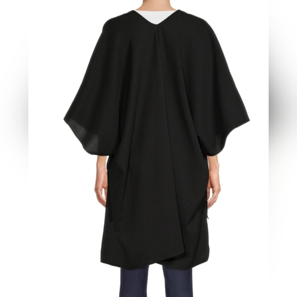 Time and Tru Women's Waterfall Layering Piece One Size Fits Most Black - Picture 4 of 6